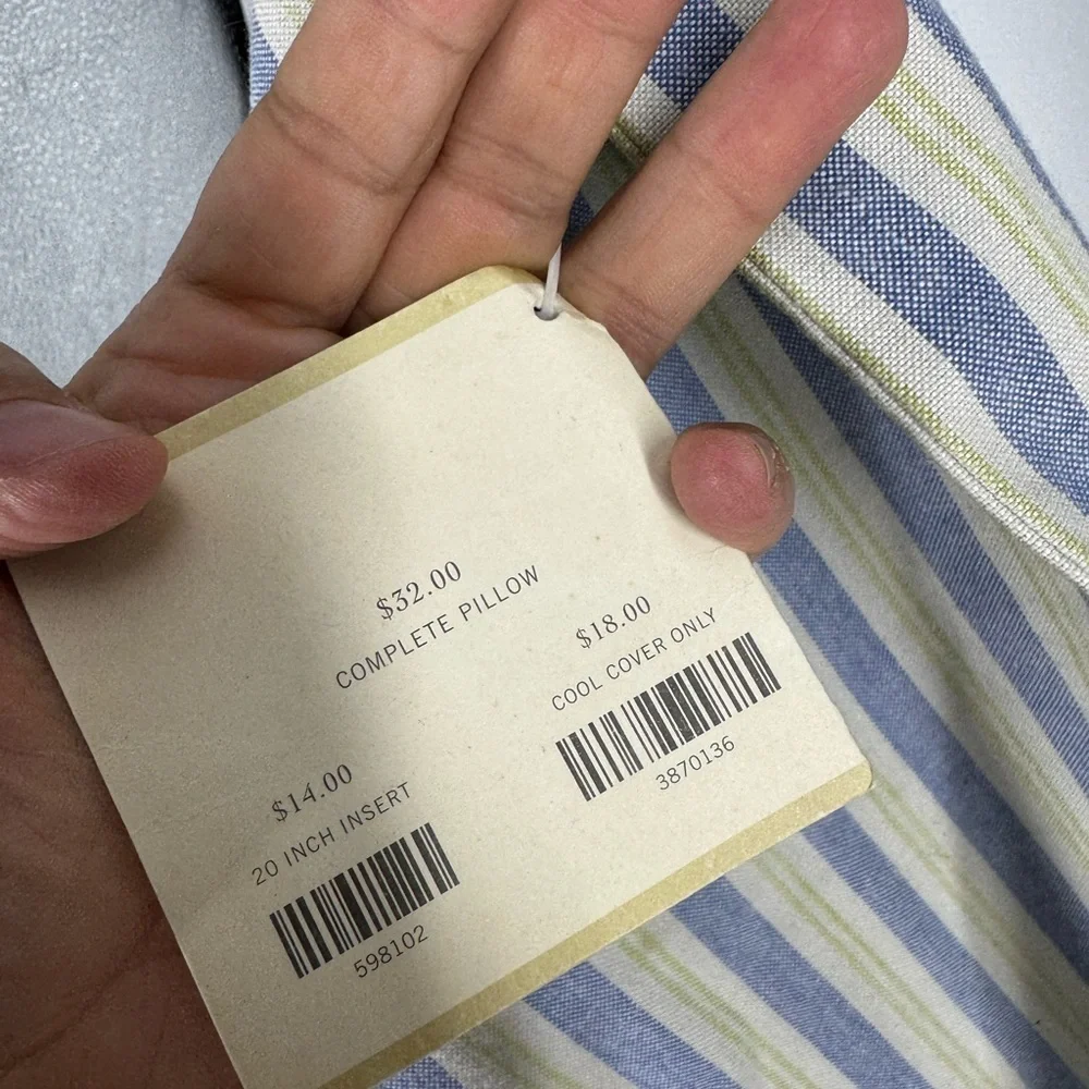 Pottery Barn three pillow